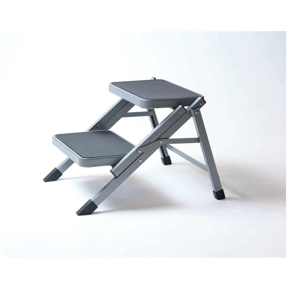 Happy Rhino Opstap Dubbel Inklapbaar Staal 61 X 50 X 20/40Cm