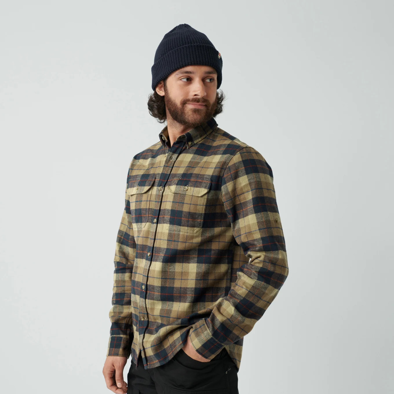 FJÄLLRÄVEN SINGI HEAVY FLANNEL SHIRT HEREN
