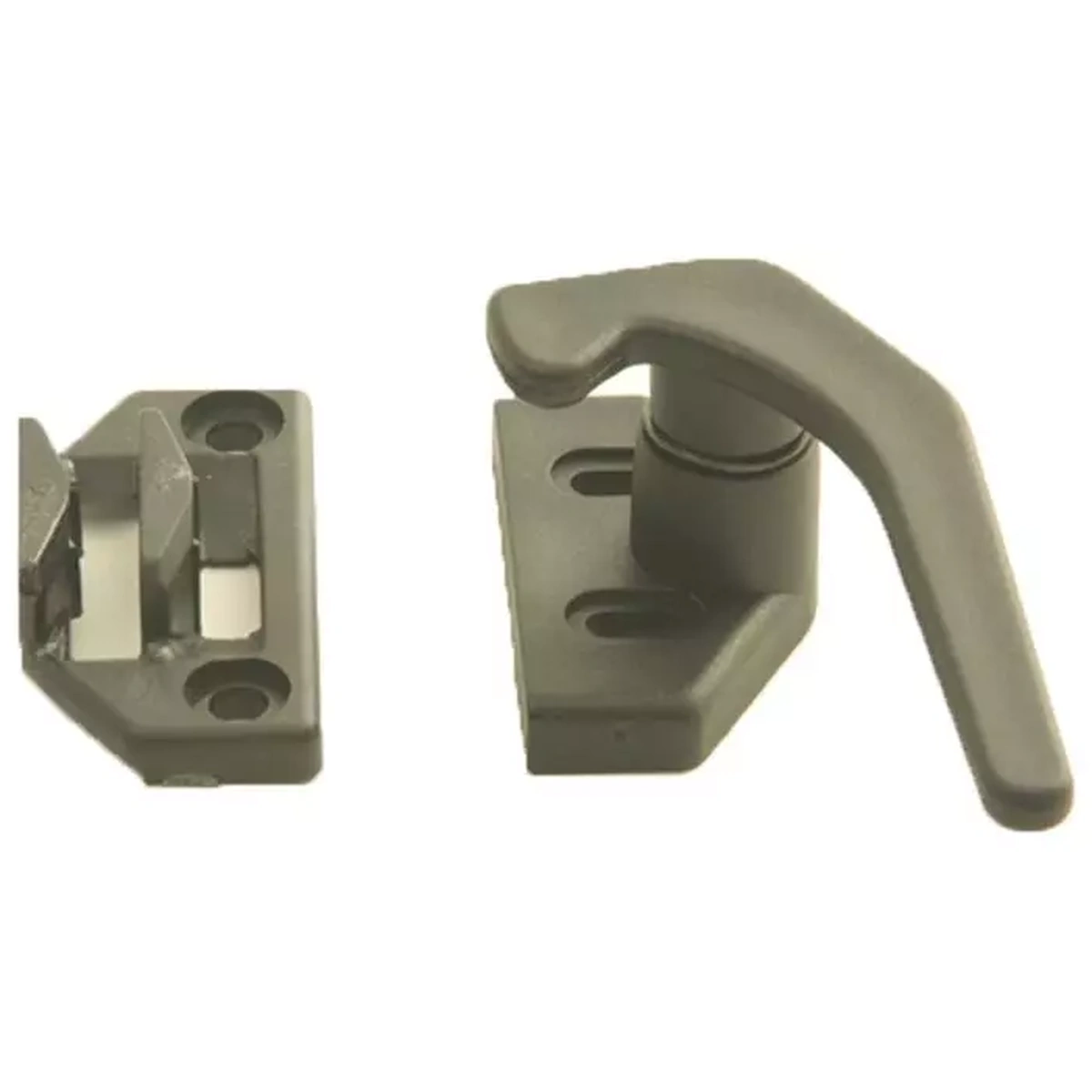 Polyplastic Raamaantrekker Zwart Met Hendel