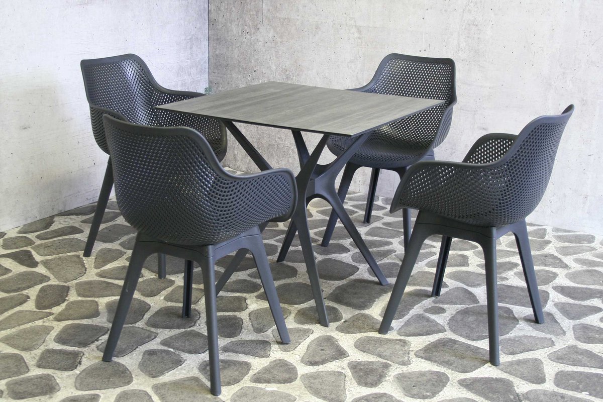 Sens-Line Jasper Pp Chair Dark Anthracite Sens-Line Jasper Pp Chair Dark Anthracite
