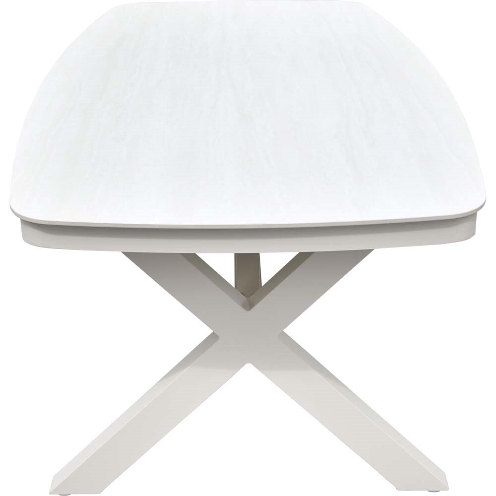 Leslie Living Tuintafel Davos Deens Ovaal 200 CM Crema