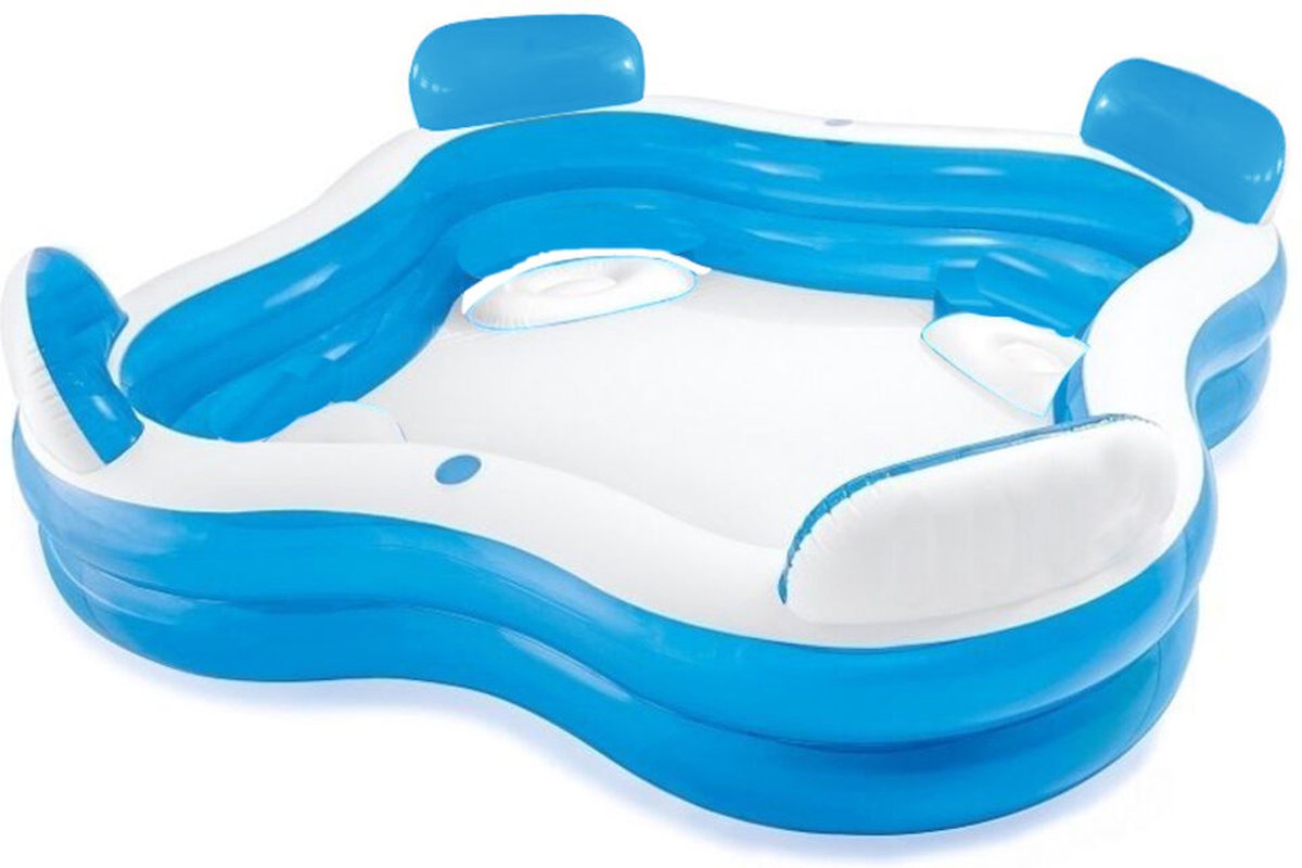 Intex Swim Center Family Lounge Zwembad 229 x 218 x 79 cm