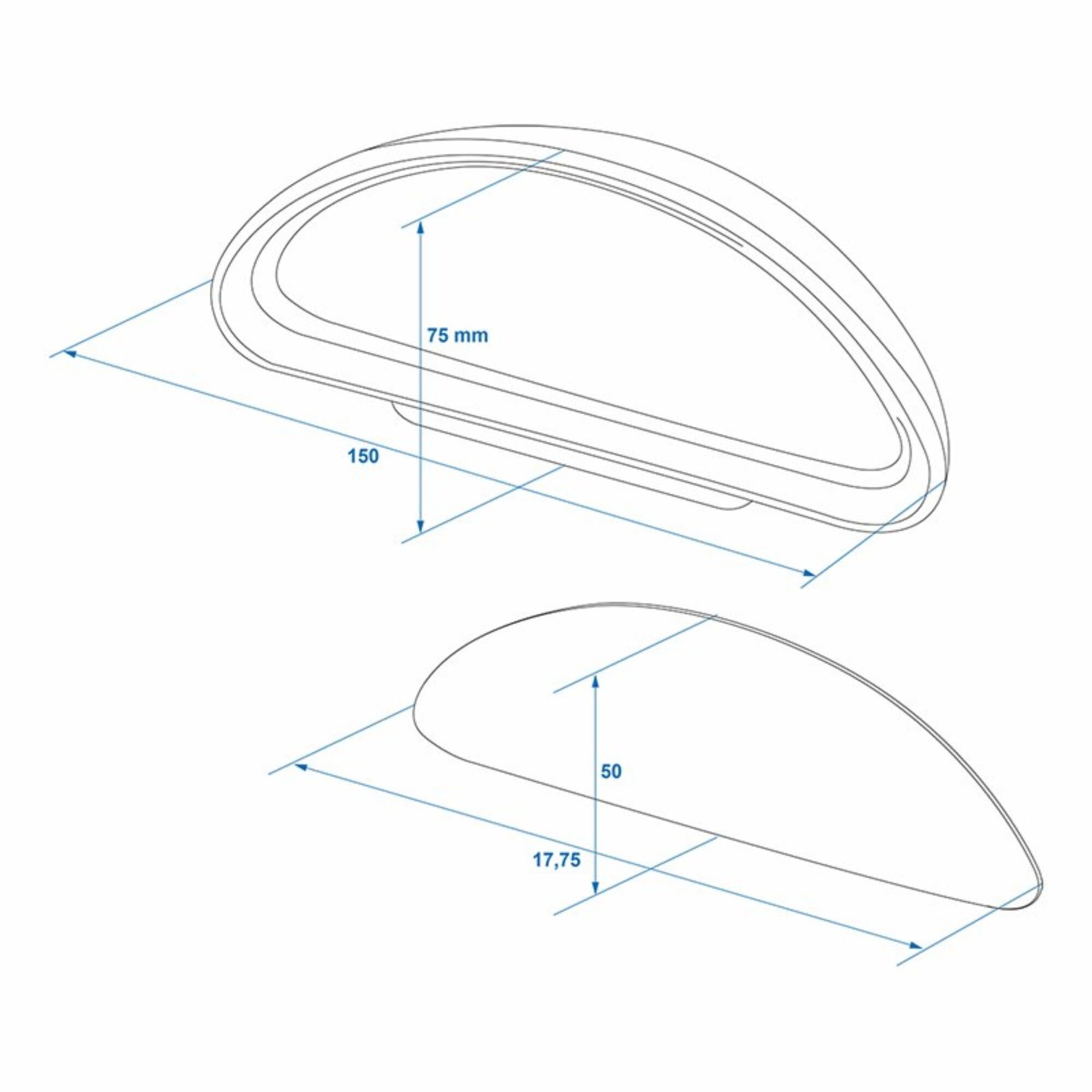 Proplus Dodehoekspiegel Vast Model