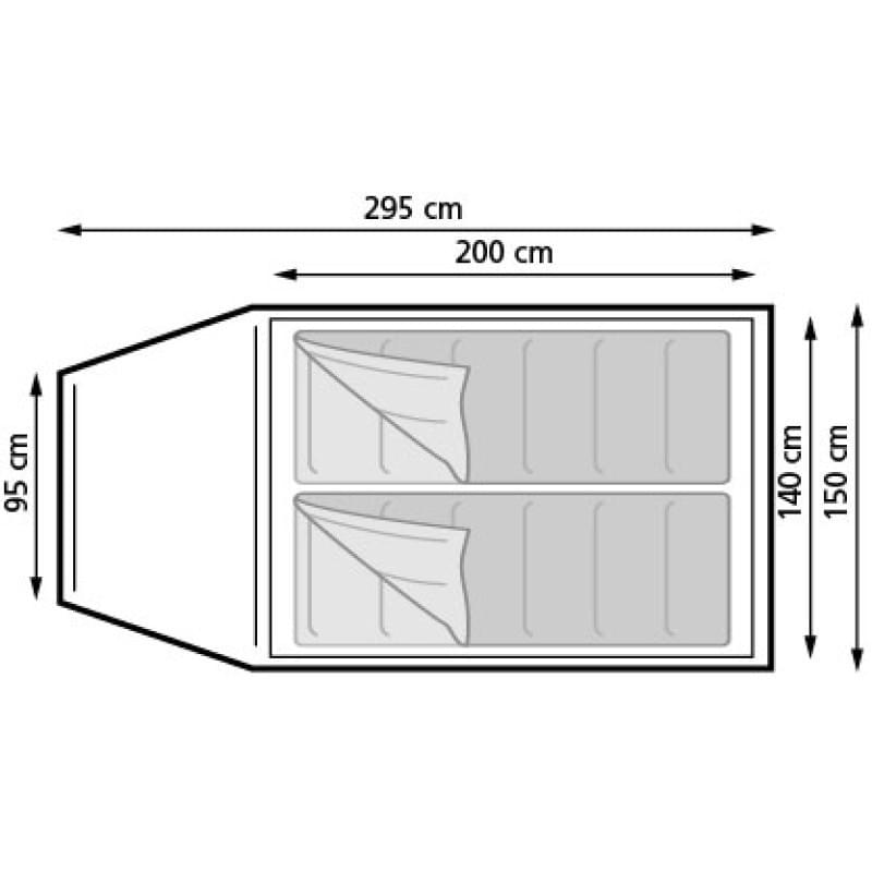 Eurotrail Tent Ontario 2 BTC