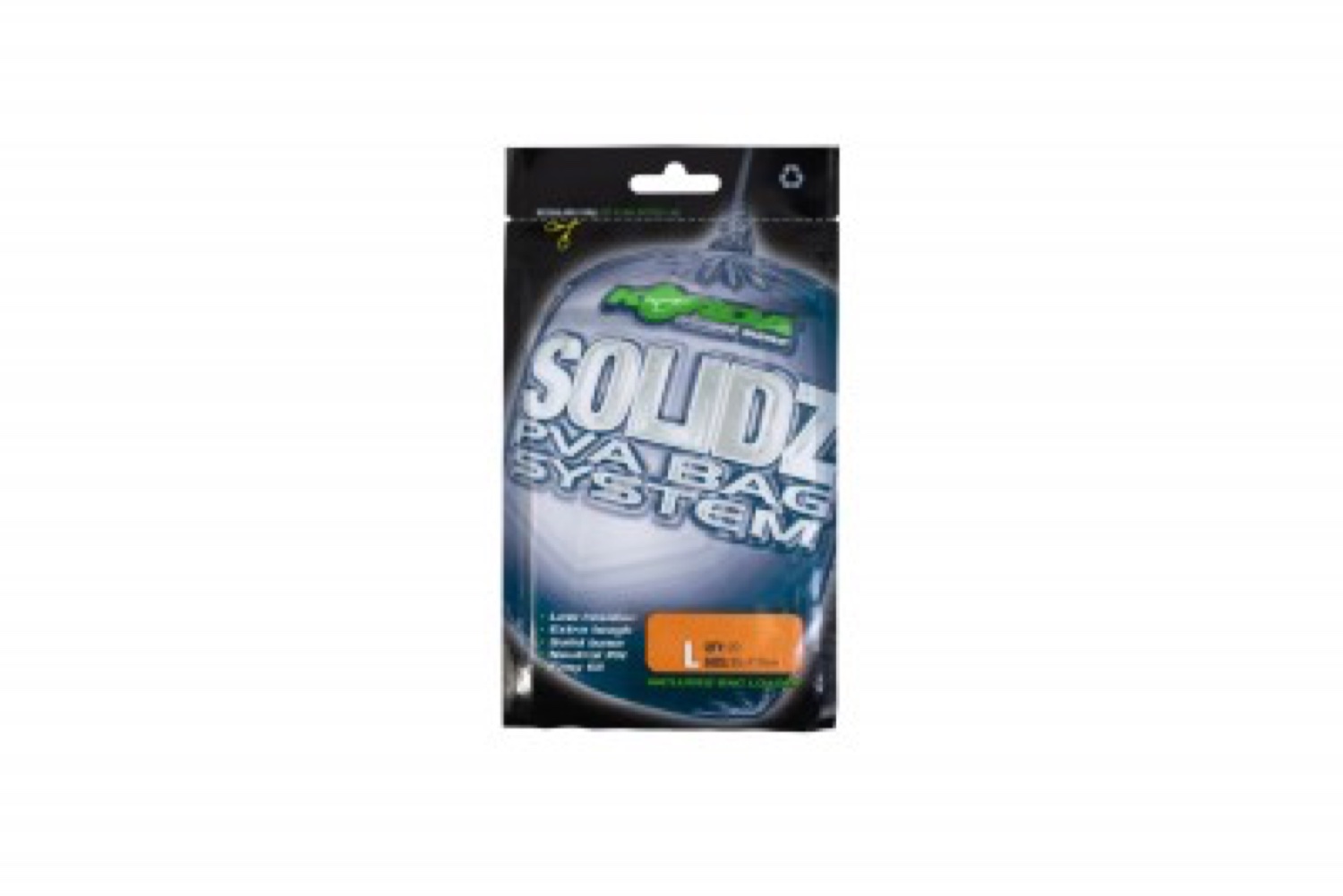 Korda Solidz Pva Bags - M, 70X110Mm - 20 Bags