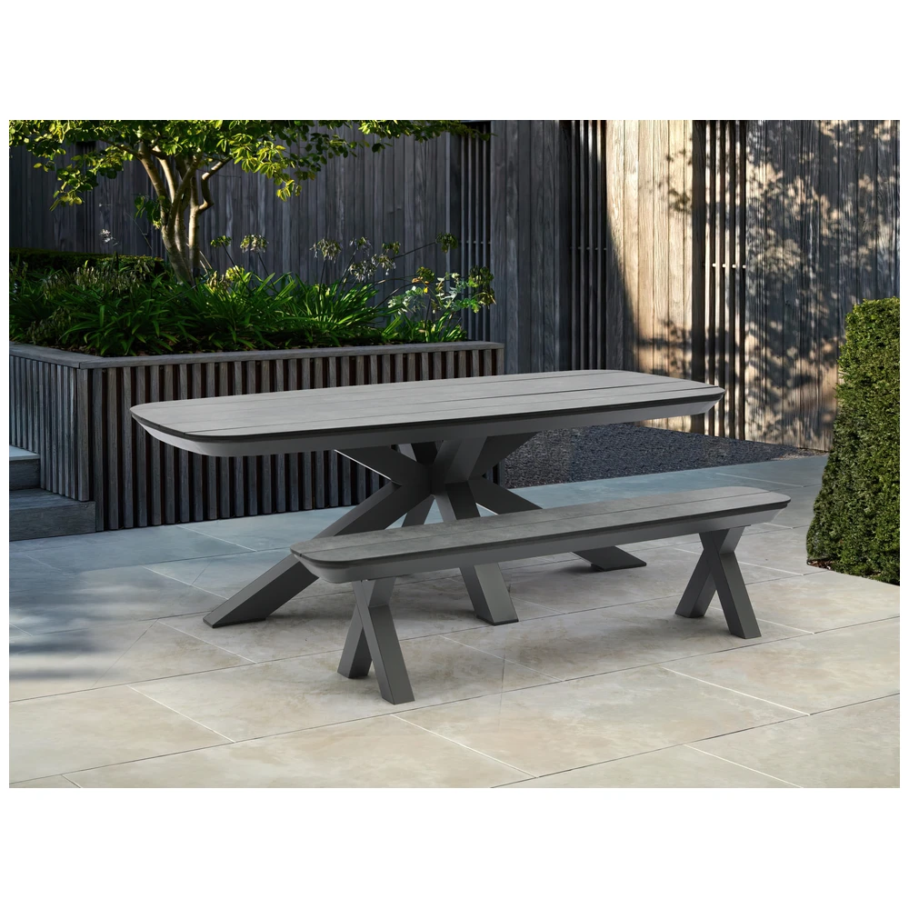 SenS-Line Bradford HPL Bank Grijs