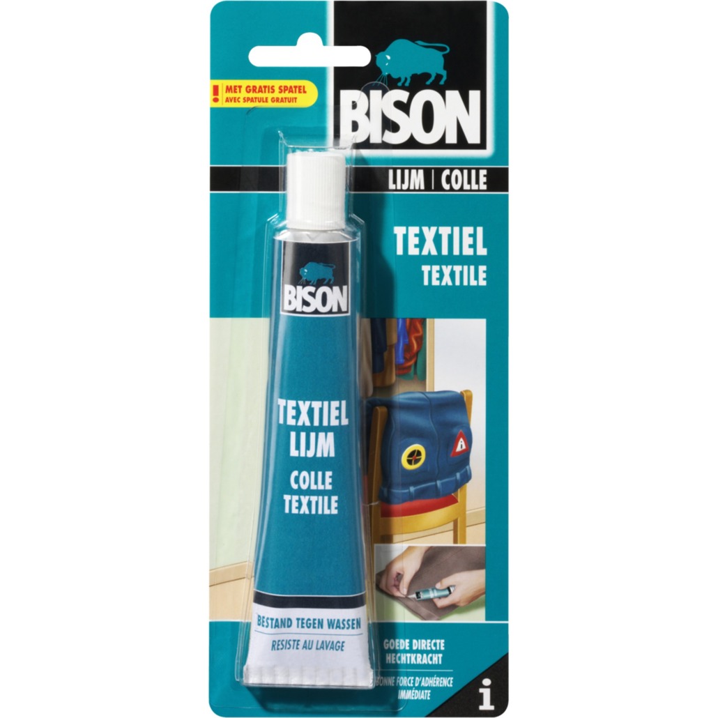 Bison Textiellijm 50 ML Tube Kaart