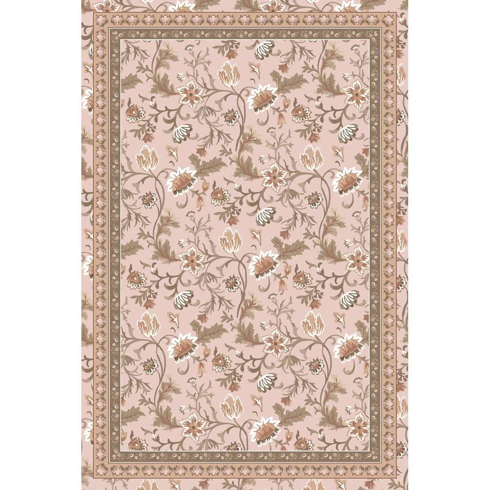 Blommie's Lifestyle Buitenkleed 180x270cm Roze/Bruin/Wit