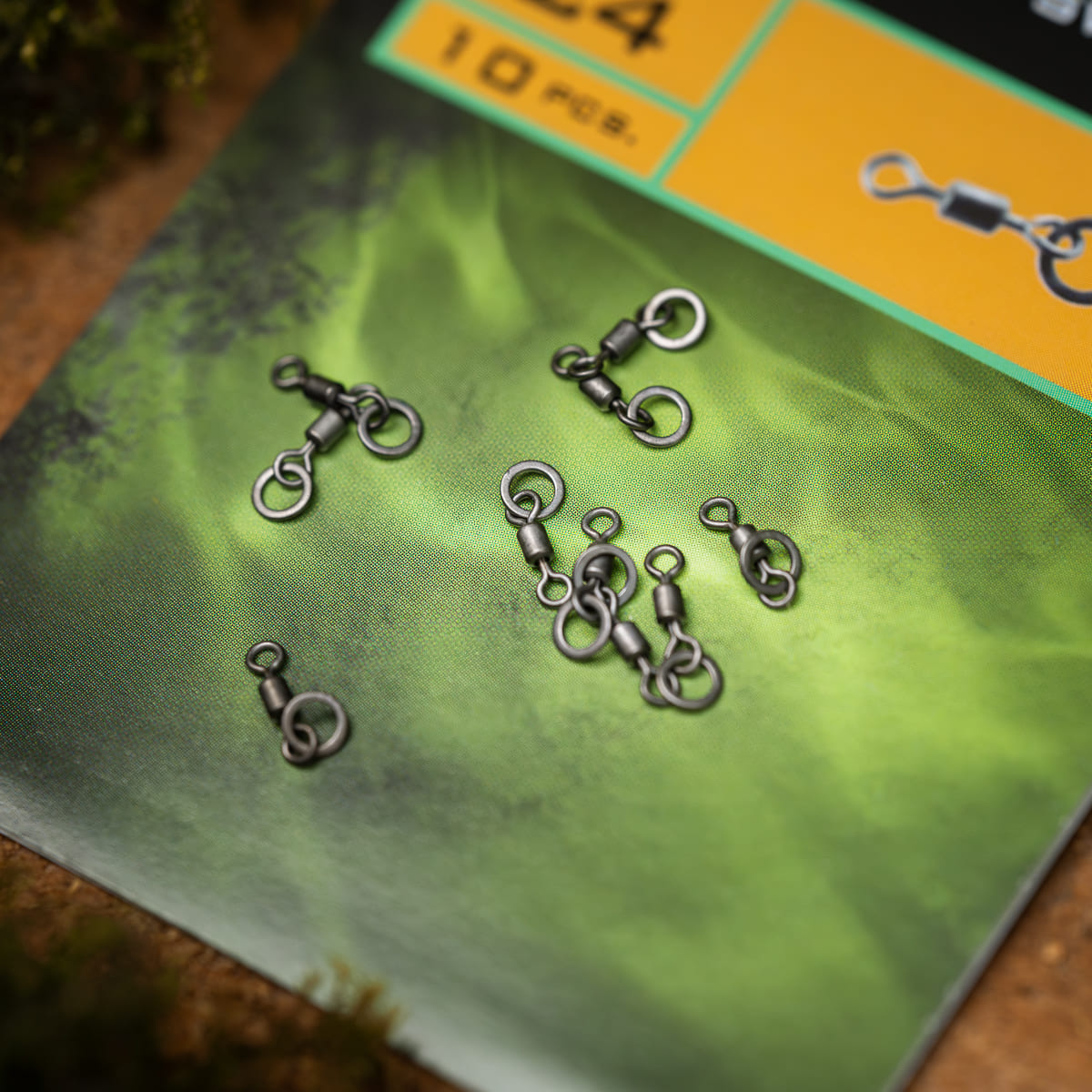 PB Products Bait Ring Swivel 24 10Pcs