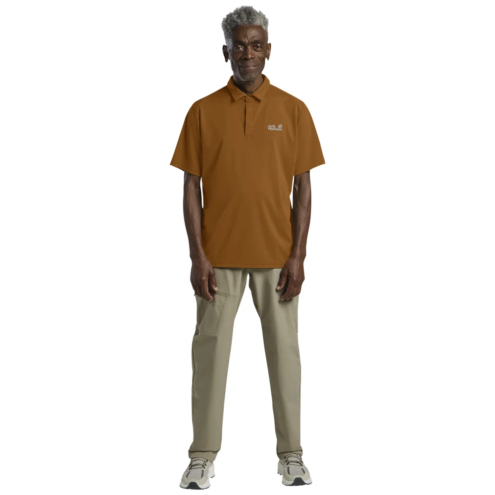 Jack Wolfskin Polo Delgami Heren