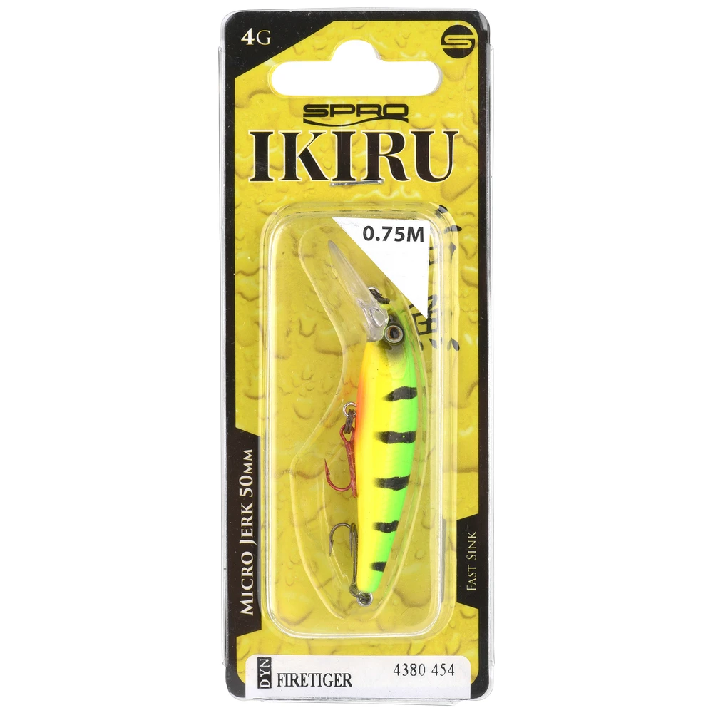 Spro Ikiru Micro Jerk 50 Firetiger