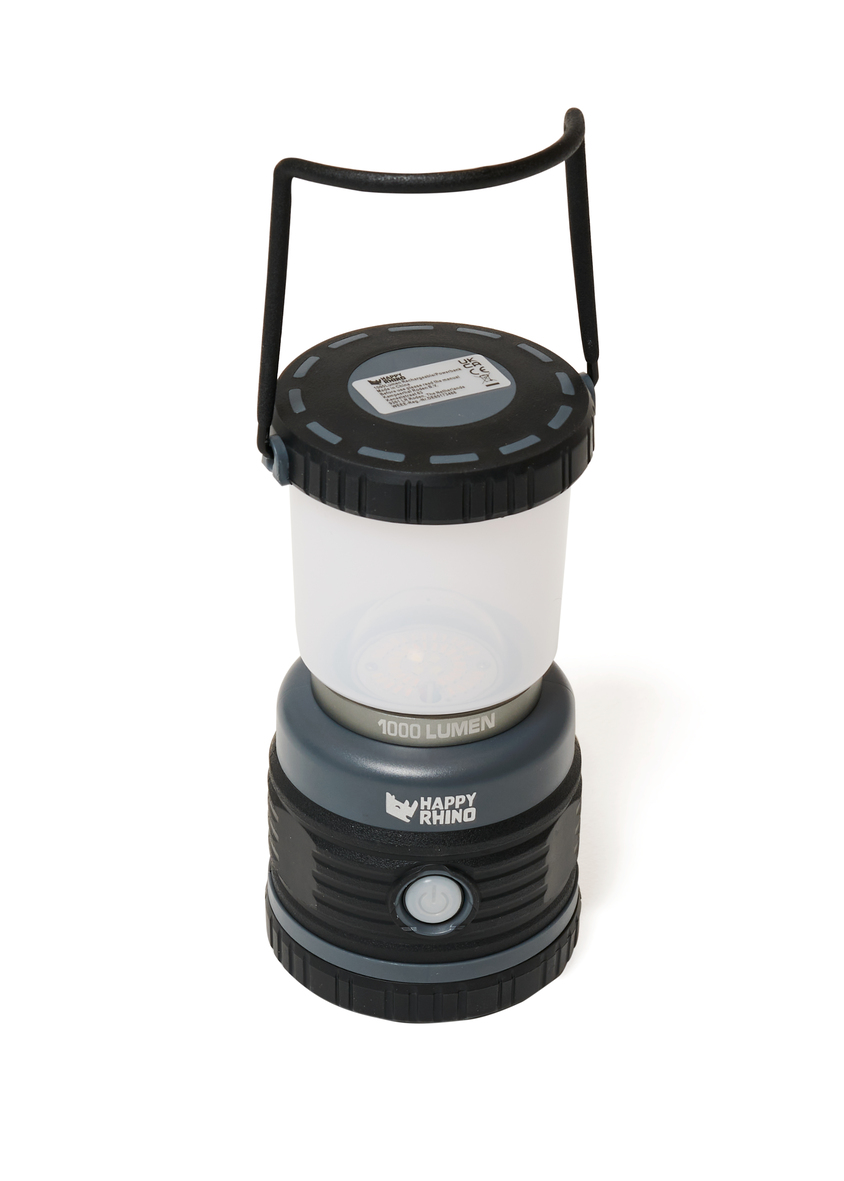 Happy Rhino Lamp Kiruna 1.000Lm Rechargeable Grey/Black