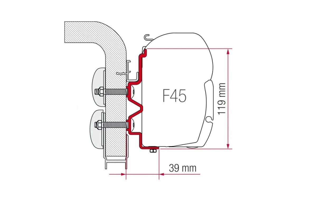 Fiamma Kit Hymercamp 3 Stuks
