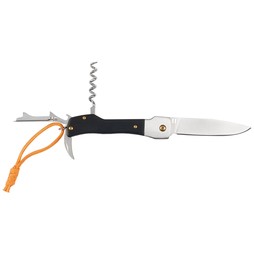 Homey's Kurkentrekker/Zakmes Ilja - Rvs/Pakkahout - 22Cm