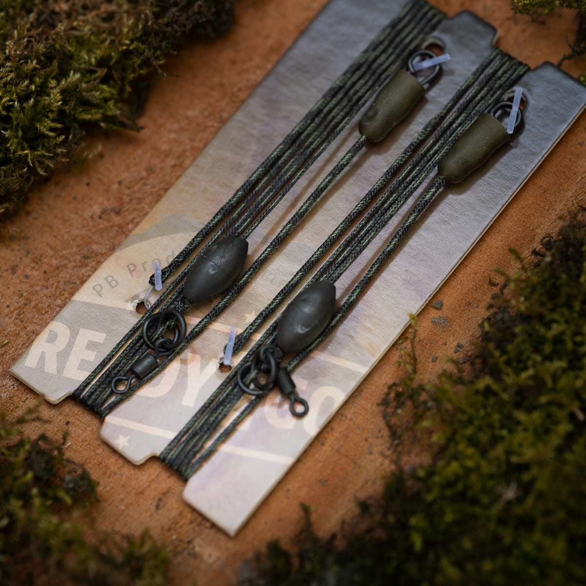 PB Products R2g Sr Hit & Run Weighted Chod Leader 1g 90 Weed 2Pcs