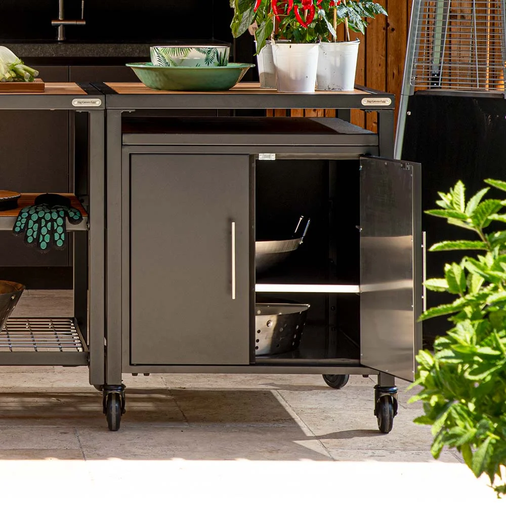 Big Green Egg Expansion Cabinet