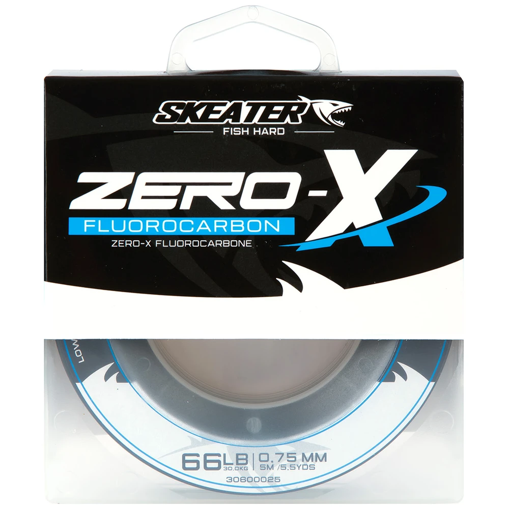 Skeater Zero-X Fluorcarbon 66Lb 0.75Mm 5M