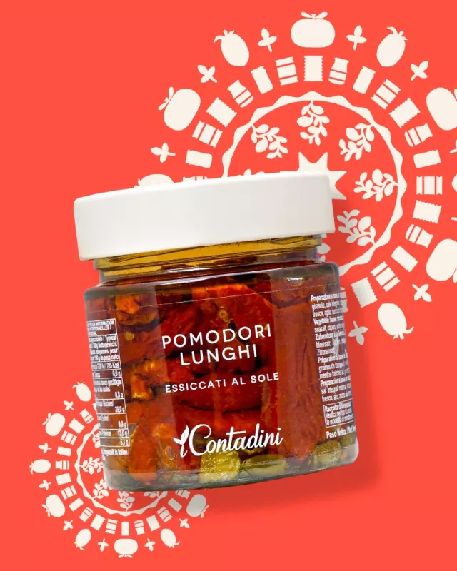 Contadini Zongedroogde Tomaten In Olie 230 Gr