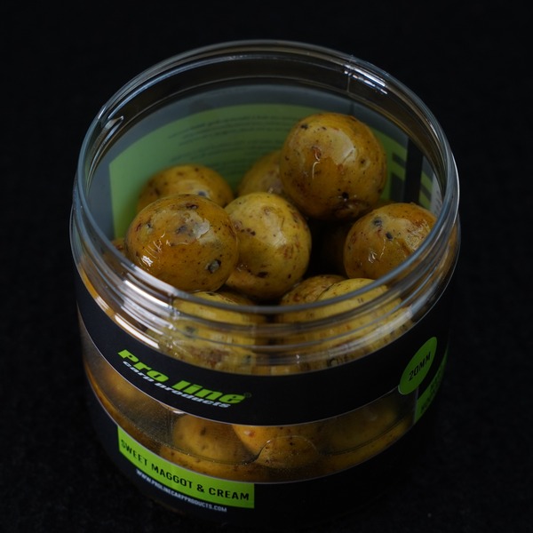 Pro Line Hard Hookbaits - Sweet Maggot & Cream 20Mm - 200Ml