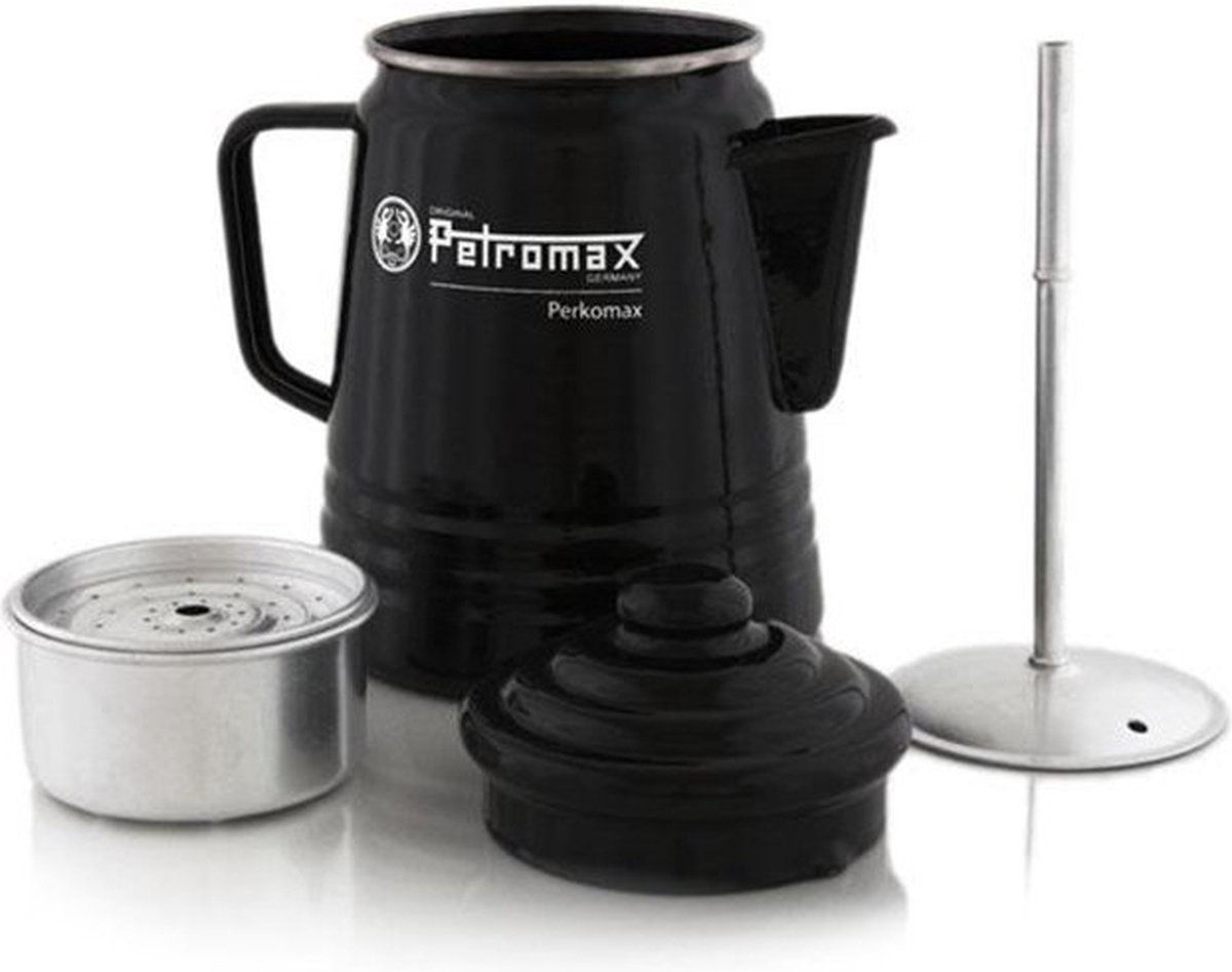 Petromax Emaille Percolator Perkomax Zwart 1.3 L