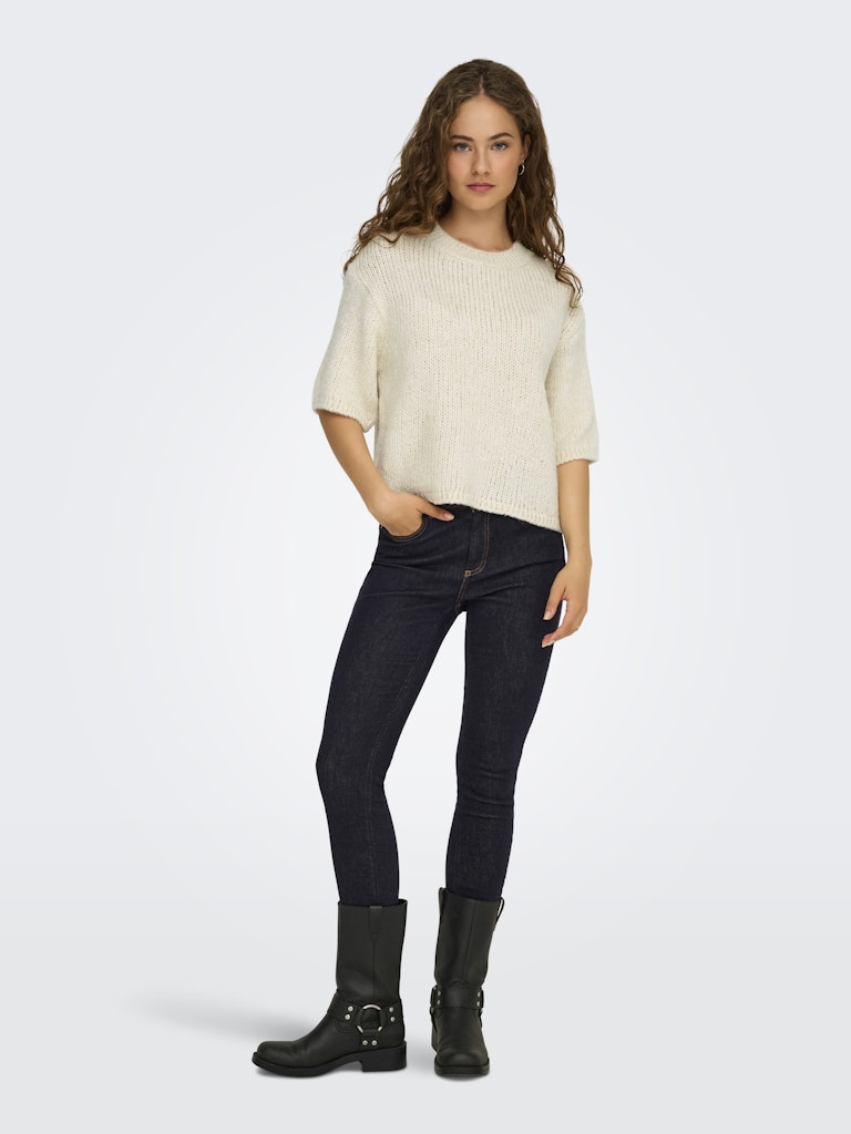 Jacqueline DE Yong Linea S/S Pullover O-Neck Knt Dames