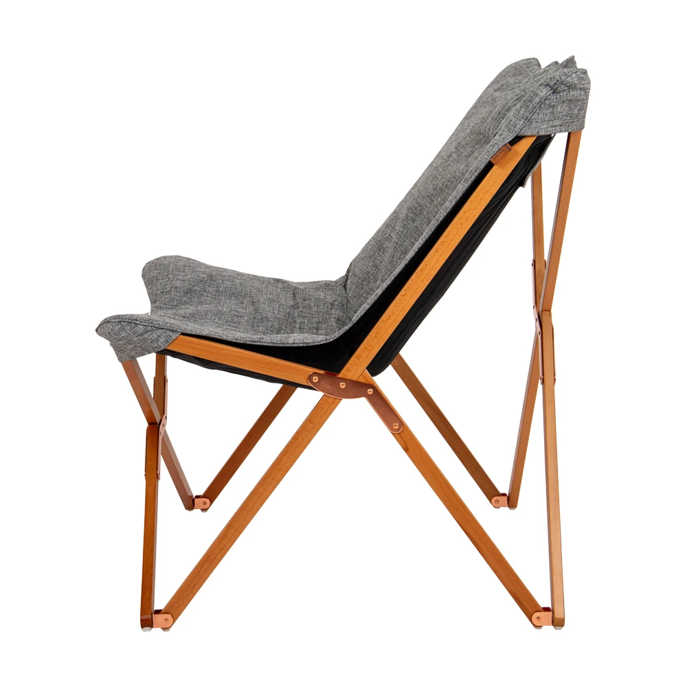 Bo-Camp Relaxstoel Bloomsbury L Grijs