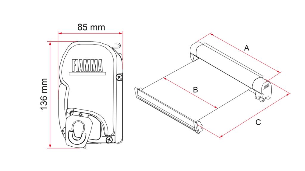 Fiamma F45S Polar White