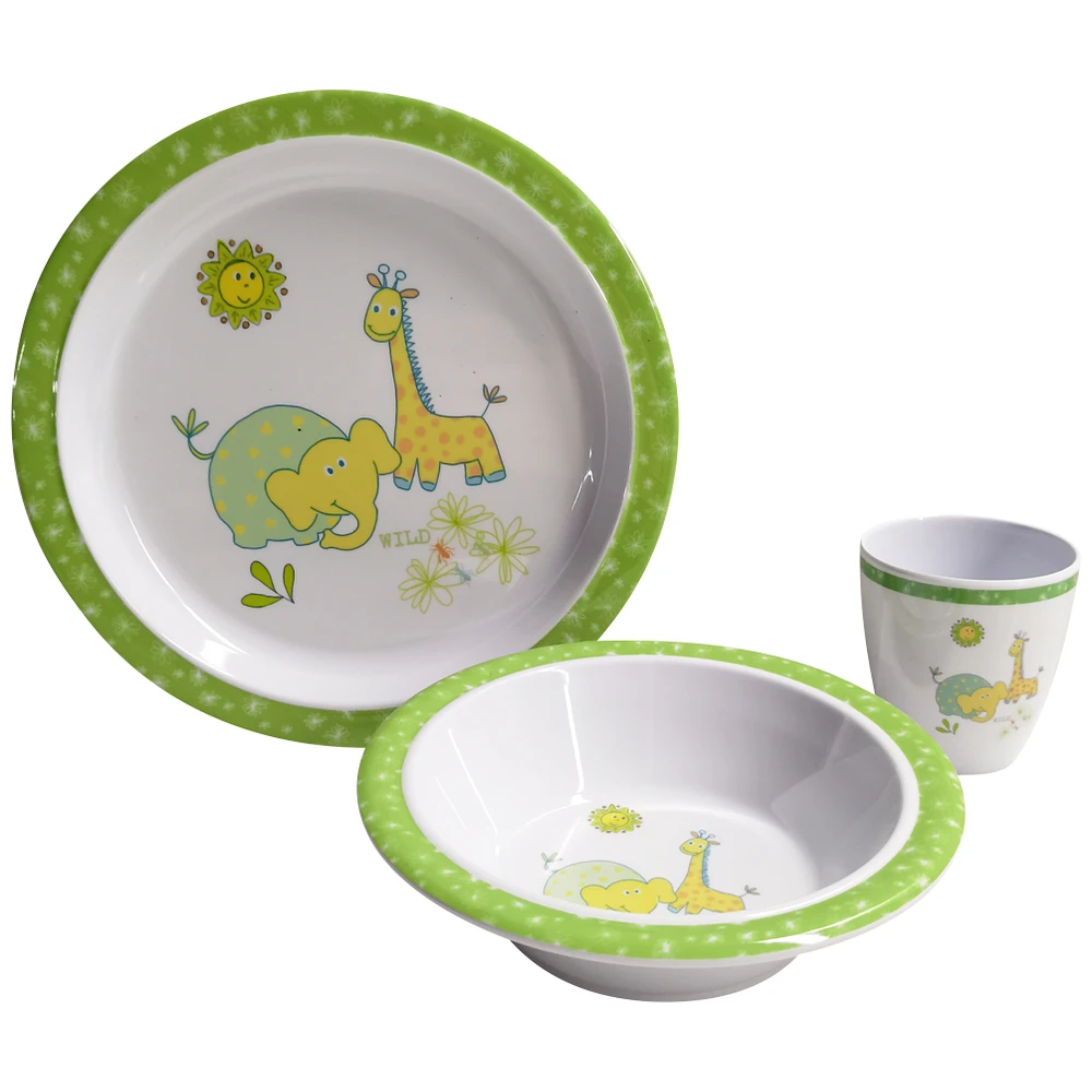 Gimex GX Kid Servies Wildlife 3Dlg