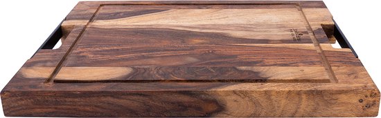 Bowls & Dishes Pure Rose Wood Steakplank Sapgoot En Handvatten 45 X 35 Cm