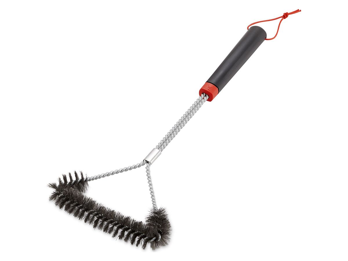 Weber Grillborstel, Driezijdig, 46 Cm