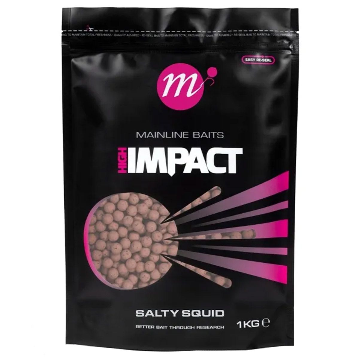 Mainline High Impact Boilie Salty Squid 20Mm 1Kg