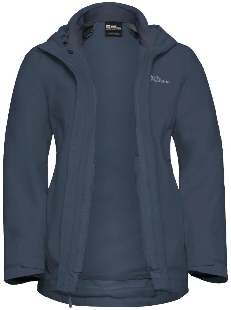 Jack Wolfskin Moonrise 3In1 Jacket Dames Jack Wolfskin Moonrise 3In1 Jacket Dames
