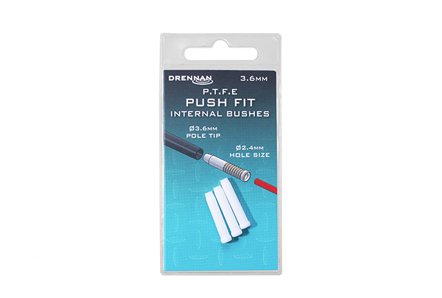 Drennan P.F.T.E Push Fit Internal Bushes 3.6Mm Pole Tip