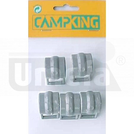Campking Zak 5 Tentclip+Sleuf 20-25Mm Nylon
