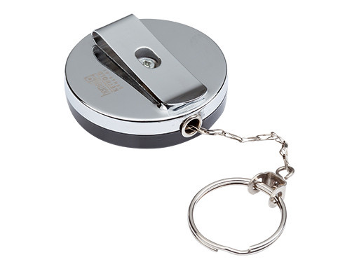 Sleutelhaspel, Homeij, Keyhld, Chr/zwt/, Ketting, Clip