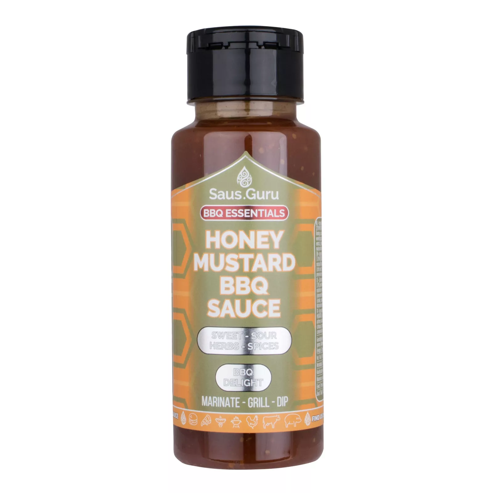 Saus.Guru Honey Mustard - Bbq Sauce 0,5L