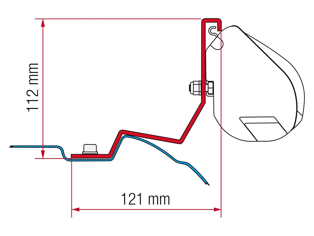 Fiamma Kit F35 Pro Mercedes Viano