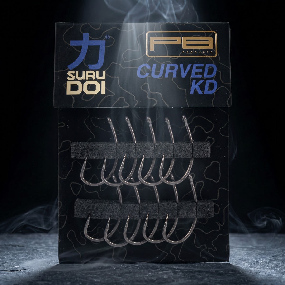 PB Products Surudoi Curved Kd Hook Ptfe 10Pcs Size 2