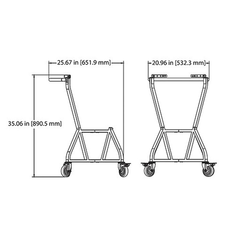 Big Green Egg Nest Integrated Handler Large