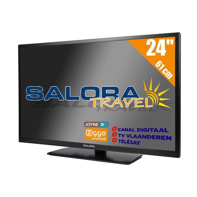 Salora Tv Travel Salora 24" 12/230V Smart Wifi Dvd Led9109Cts2 Cd
