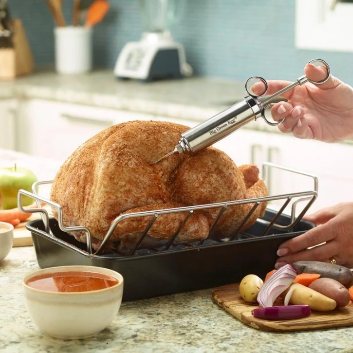Big Green Egg Marinade Injector