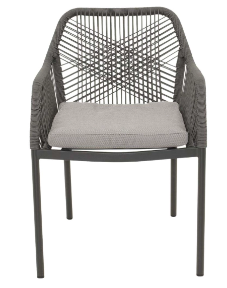 Leslie Living Stapelstoel Akita Grijs