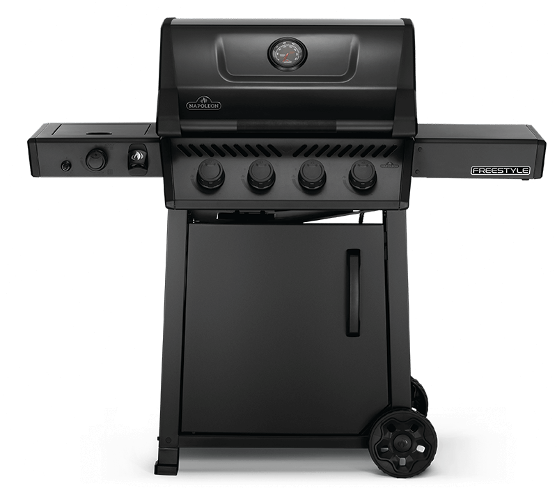 Napoleon Gasbarbecue Phantom Freestyle 425 Met Rvs Roosters En Deur - Mat Zwart