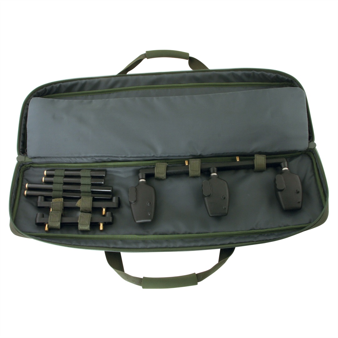 Fox Stalker Plus Pod Inc Case And 2 / 3 Rod Buzzer Bars