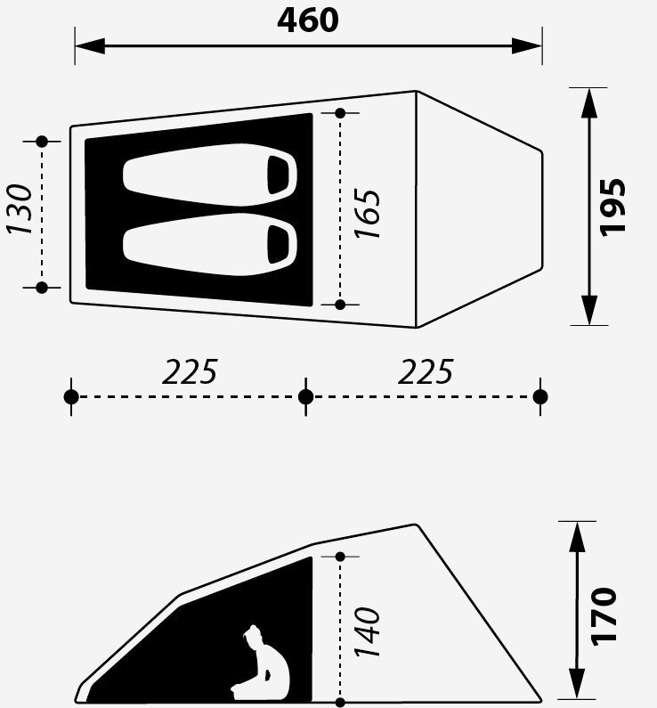 Nomad Tent Bedouin 2 Premium