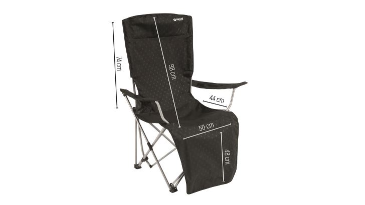 Outwell Vouwstoel Catamarca Lounger - Black