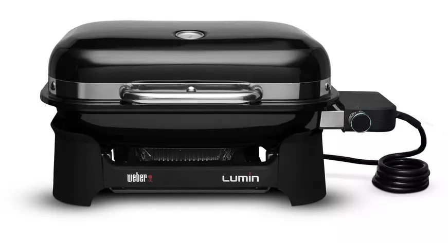 Weber Lumin Compact Black Electrisch