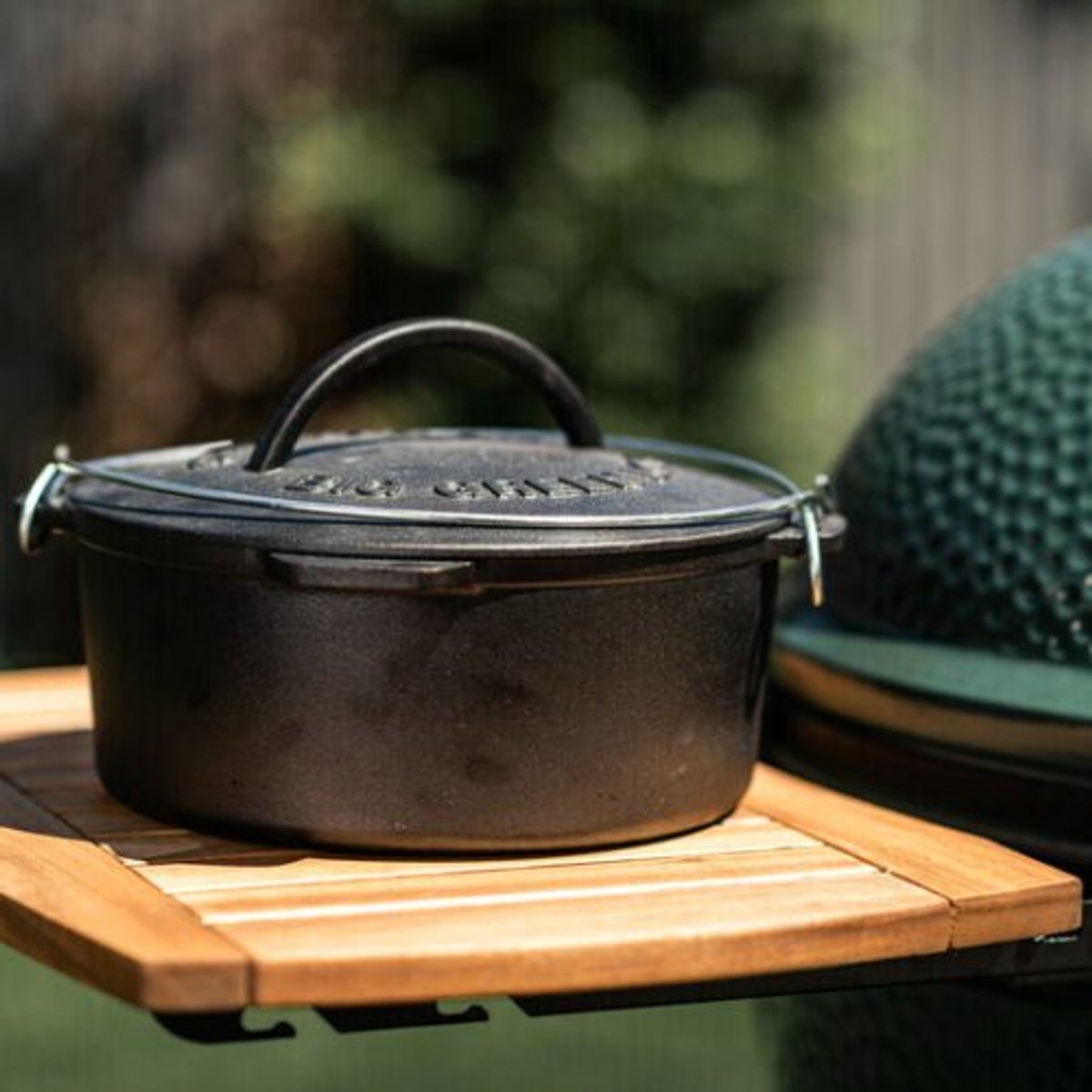Big Green Egg Cast Iron Dutch Oven