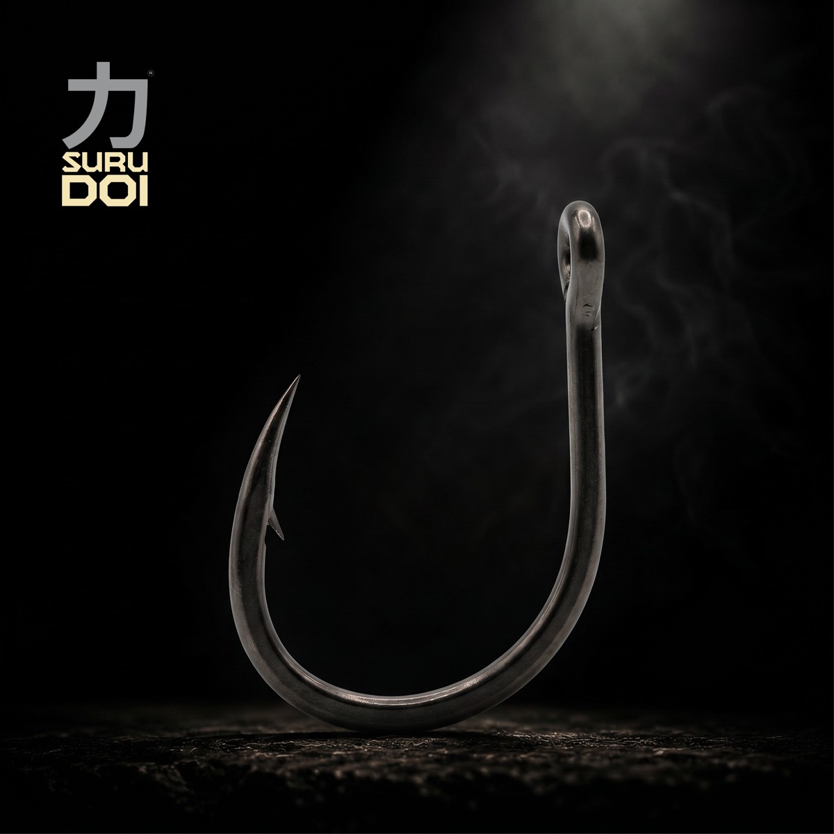 PB Products Surudoi Wide Circle Hook Ptfe 10Pcs Size 6