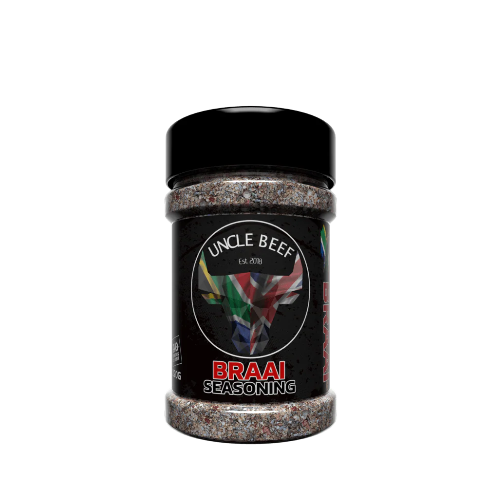 Angus & Oink Rub X Uncle Beef Braai Seasoning 200 Gr